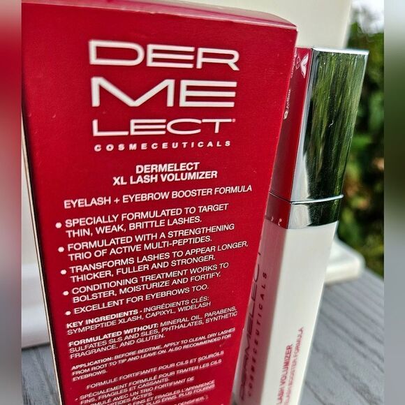 Dermelect XL LASH BOND Volumizer tri-peptide eyelash and brow booster serum - Picture 2 of 15